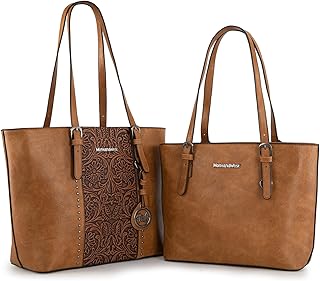 Montana West Echtes Leder Handbags for Women