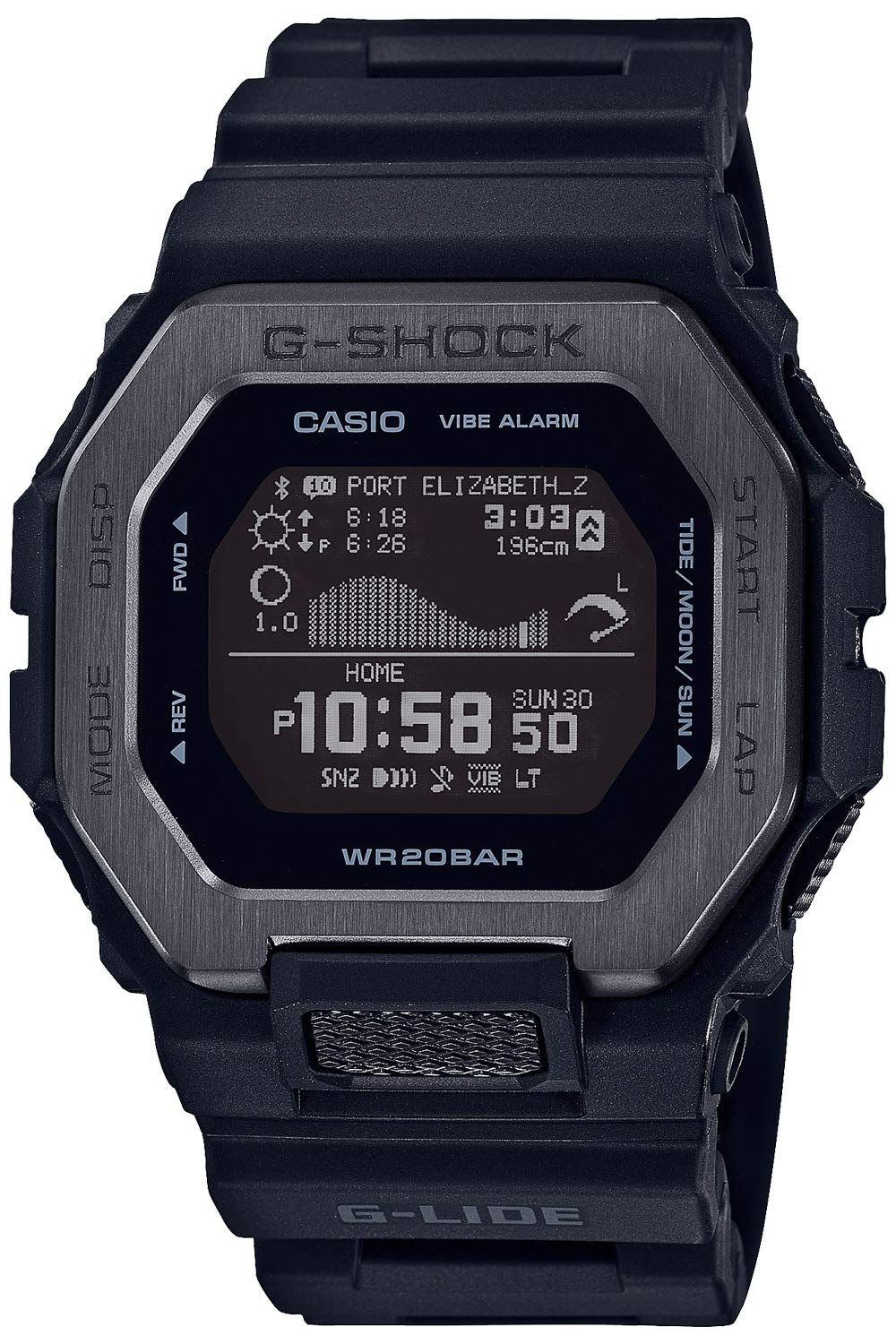 [Casio] Watch G-Shock G-LIDE GBX-100NS-1JF Men's Black, Modern