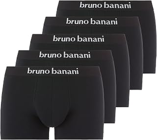 bruno banani Boxershorts Herren Contest aus Baumwolle - 5er Pack