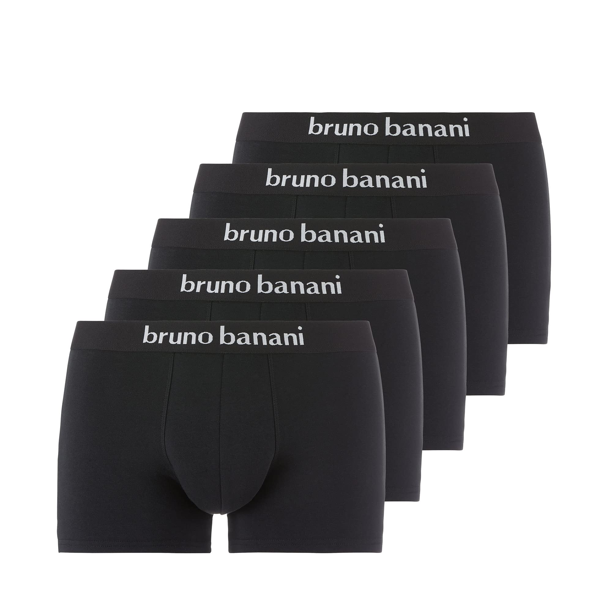 bruno banani Boxershorts Herren Contest aus Baumwolle - 5er Pack