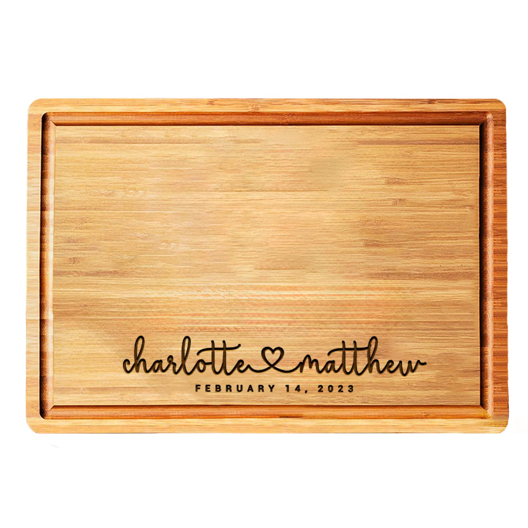 Personalized Wood Engraved Cutting Board - Valentines Day Gift for Her - Unique 