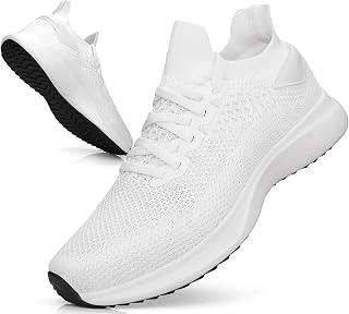 Giniros Men's Shoes Mesh Gymnastics Running Walking Casual Fitness Jogging