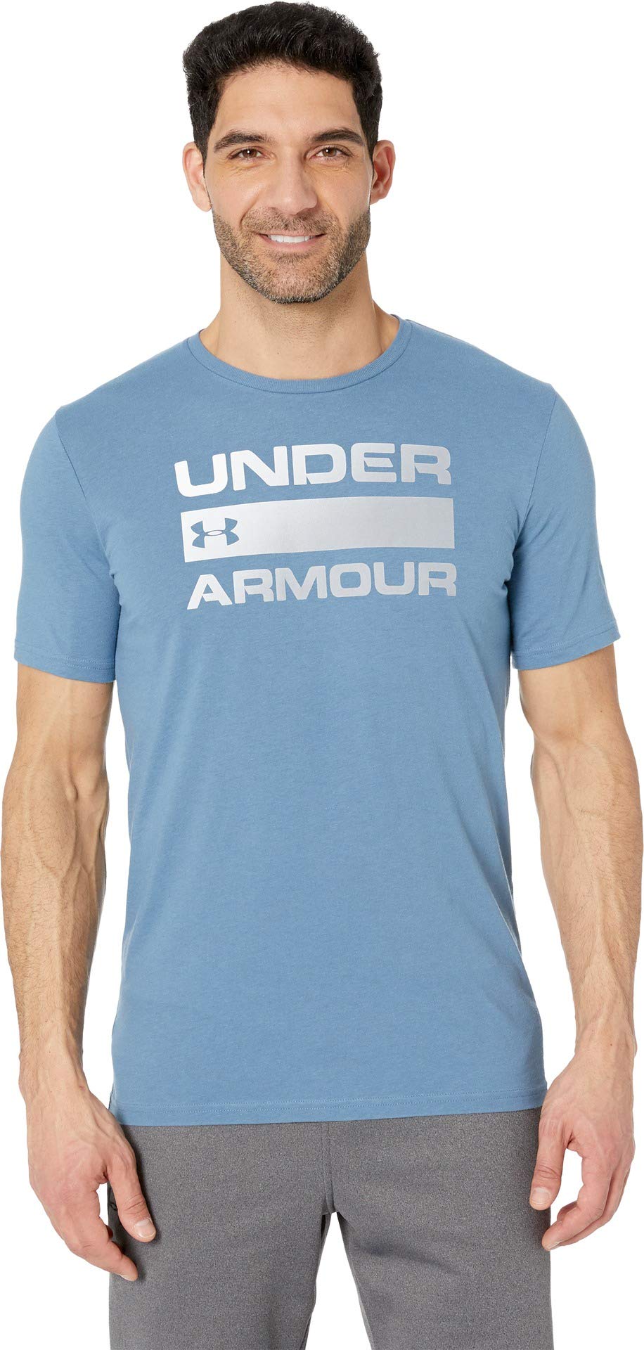 Under Armour Men UA TEAM ISSUE WORDMARK, T Shirt for Men with Graphic Design, Lo