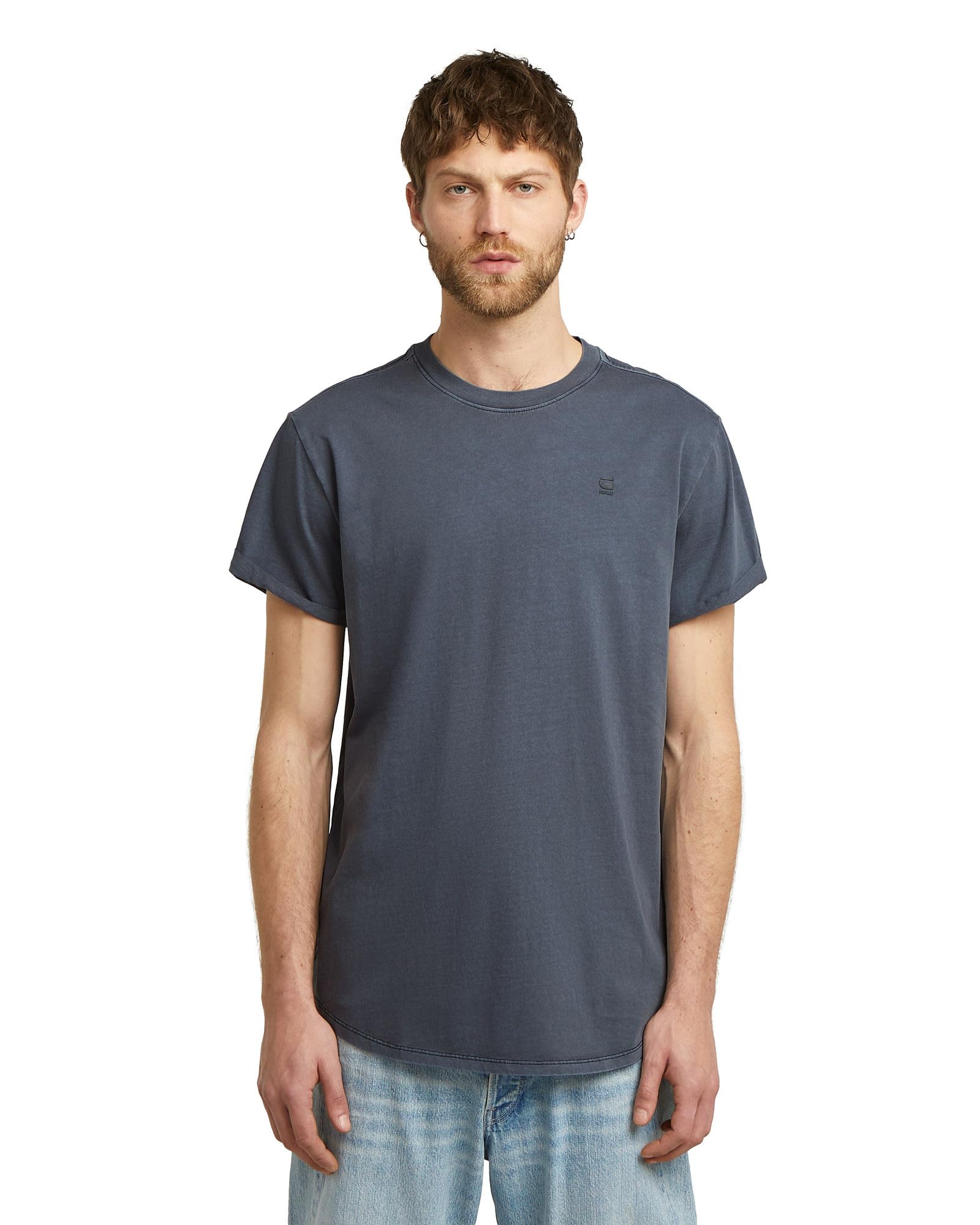 G-STAR Men's T-shirt, Short Sleeve, Relaxed Fit, Loose Fit, Lash r T