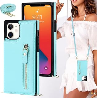 iPhone 12 Mini Case, Shoulder Strap, Back Flip, Notebook Style, Strap Case, String Attached, Card, Crossbody, iPhone 12 Mini, iPhone 12 Mini Case, iPhone 12 Mini Case, iPhone 12 Mini Case, Notebook