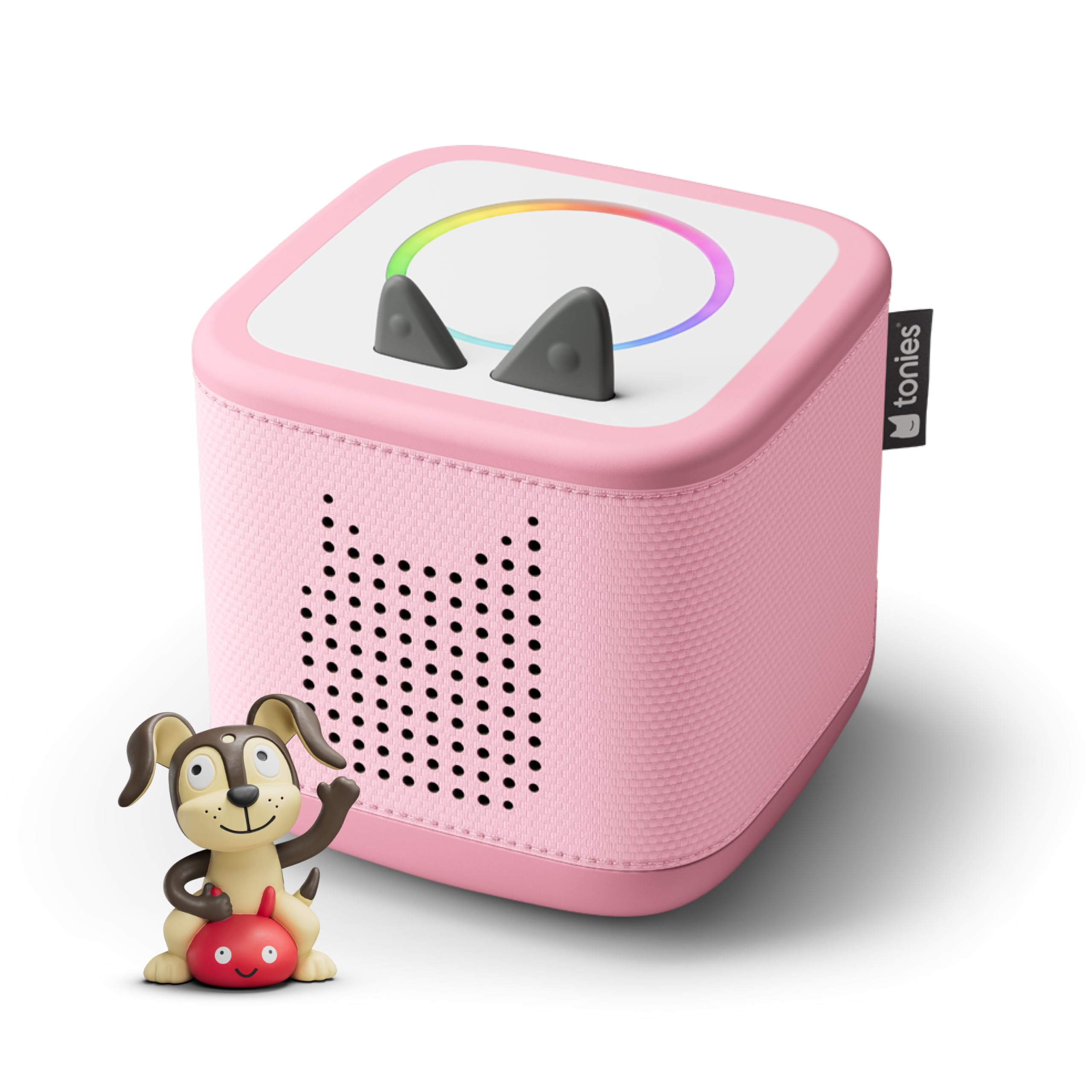 Toniebox 2 Audio Player Starter Set for Kids 1+, Cloud Pink | Portable Screen-fr