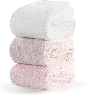 CLOSEMATE Ladies Warm Socks 35-38 39-42 Soft Fleece Elastic Thick Slipper Home Winter 1 or 3 Pairs