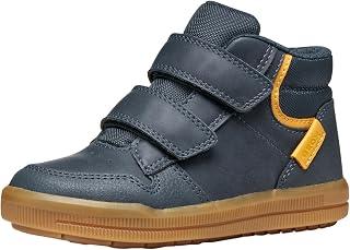 Geox J364AB 0MEFU, Navy Blue and Dark Yellow, 34 EU