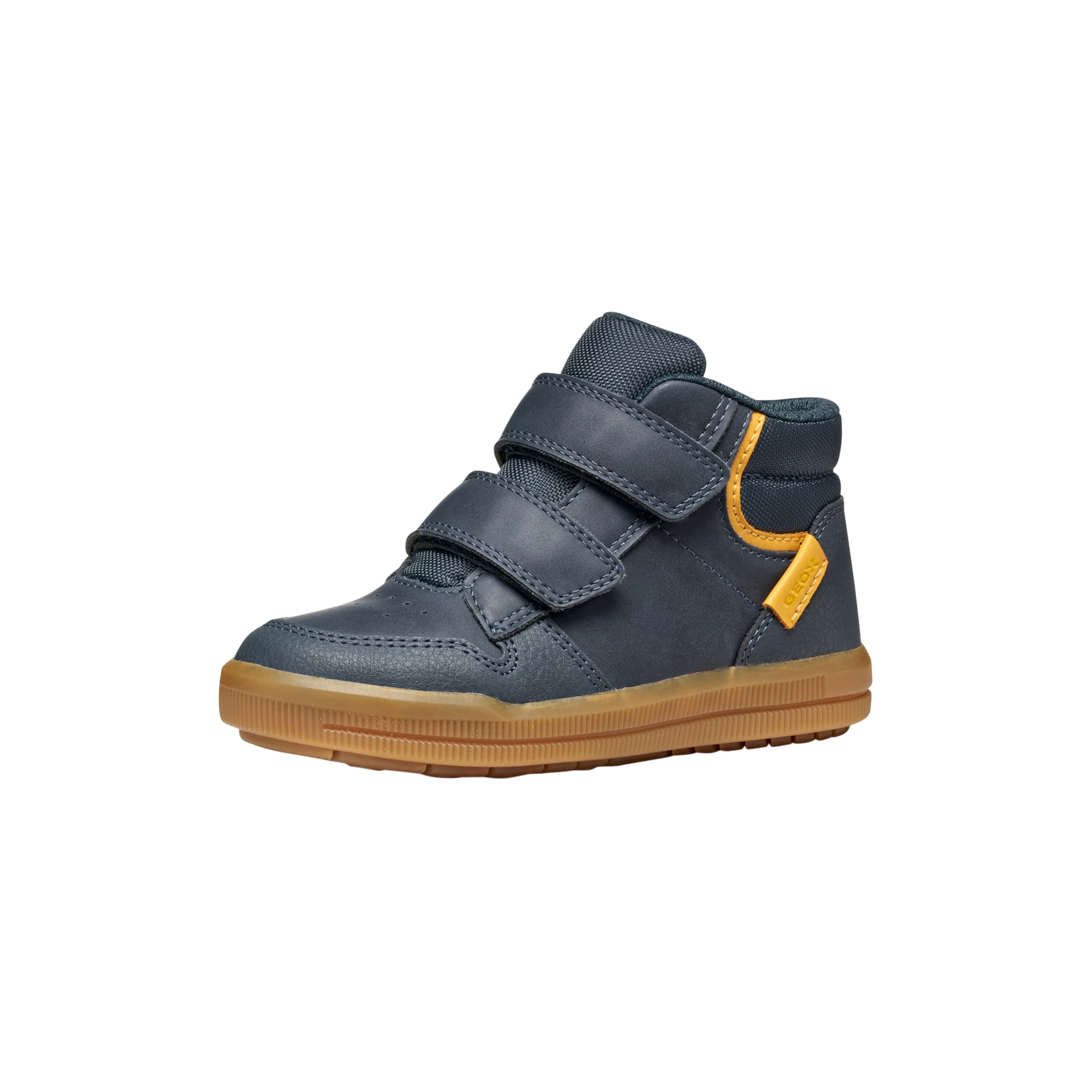 Geox J364AB 0MEFU, Navy Blue and Dark Yellow, 34 EU
