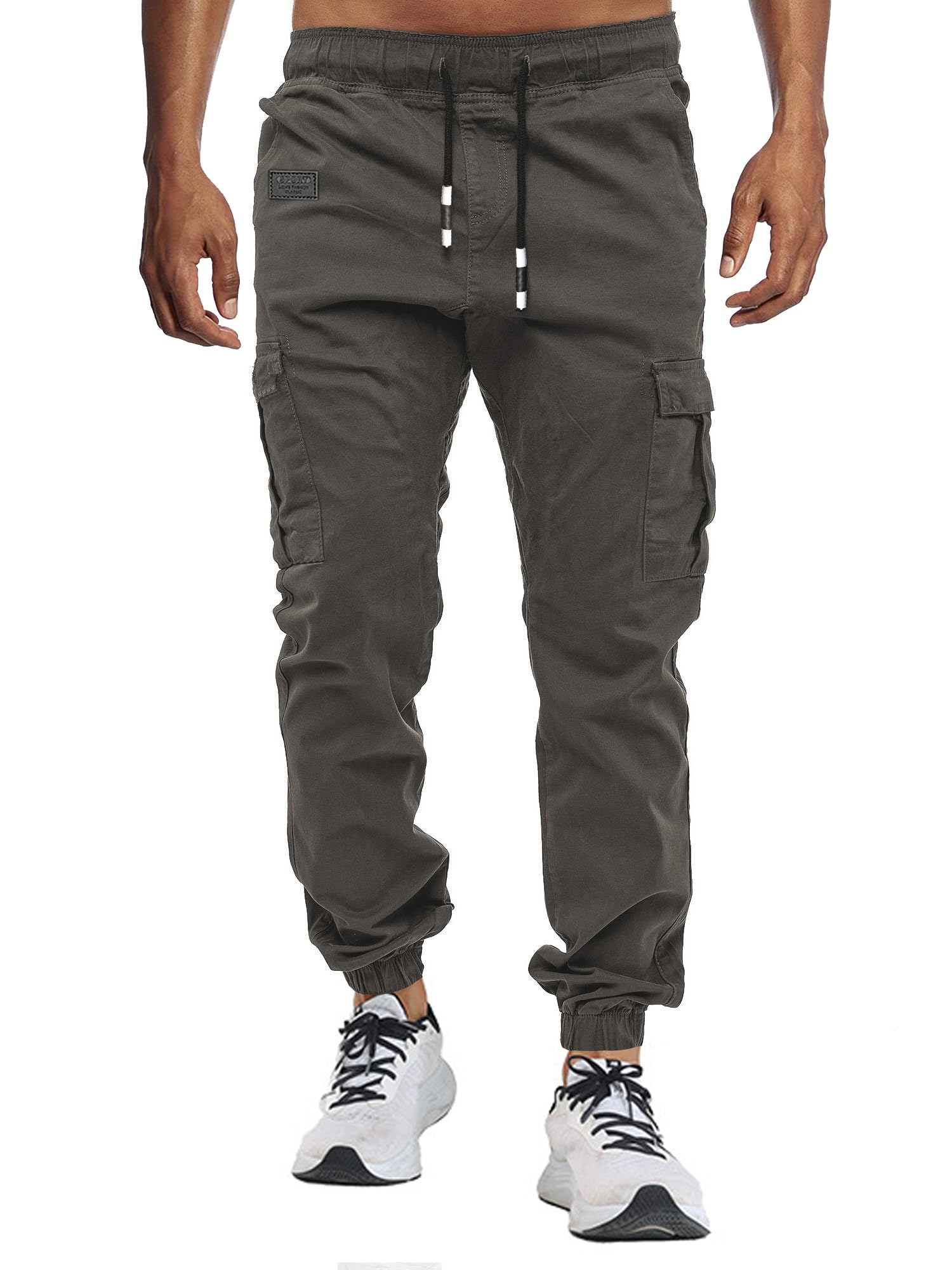 Mens Cargo Trousers Joggers for Men UK Work Trousers Outdoor Pants Cotton Chinos