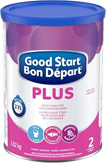 Good Start Plus 2 Powder Baby Formula, 6+ Months, 1.02 kg | Added iron and calcium, With DHA, Probiotic B. lactis, 2'-FL, Comfort Proteins, Non-GMO