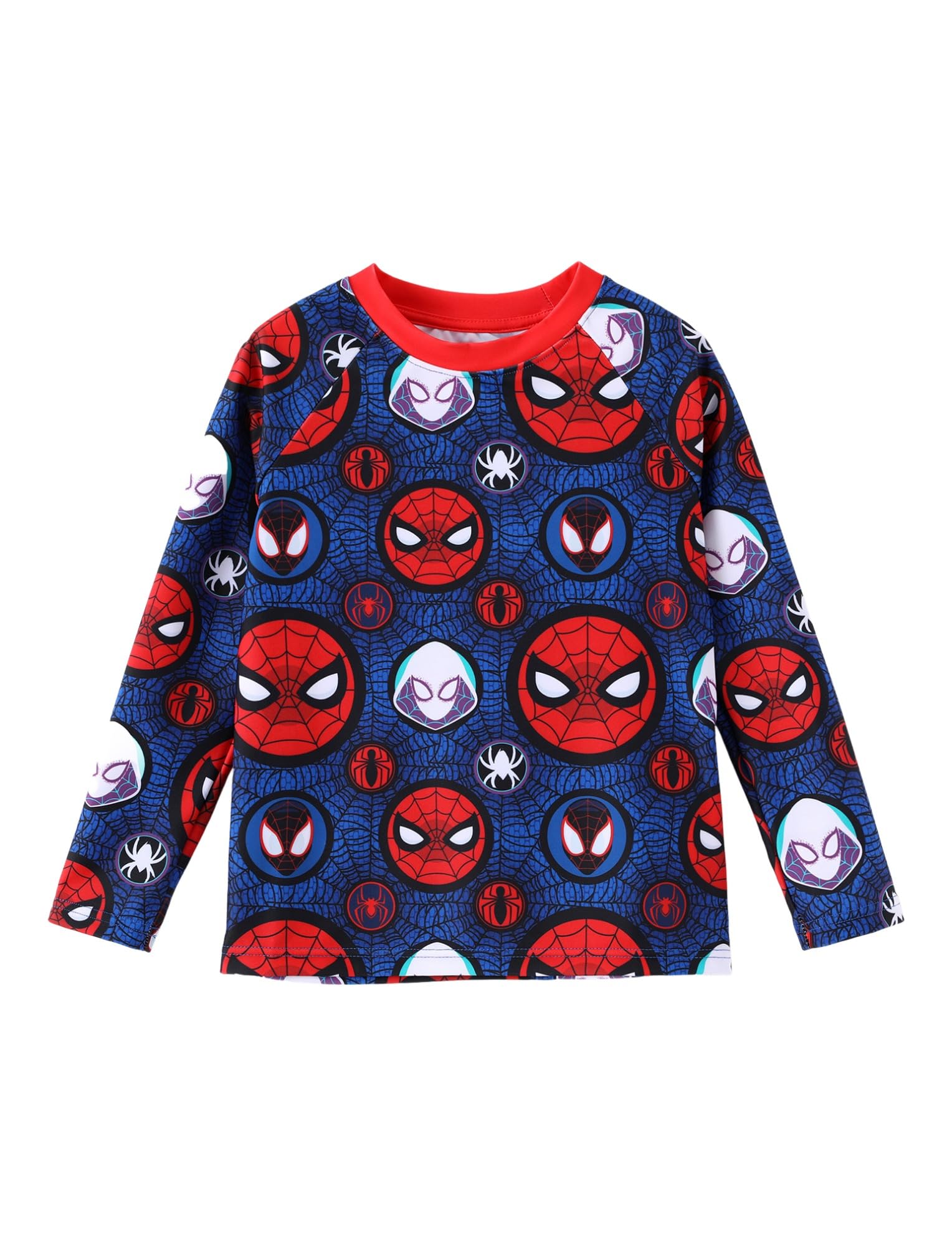 Disney Marvel, maglietta da nuoto con Spiderman Rash Guard, motivo Minnie