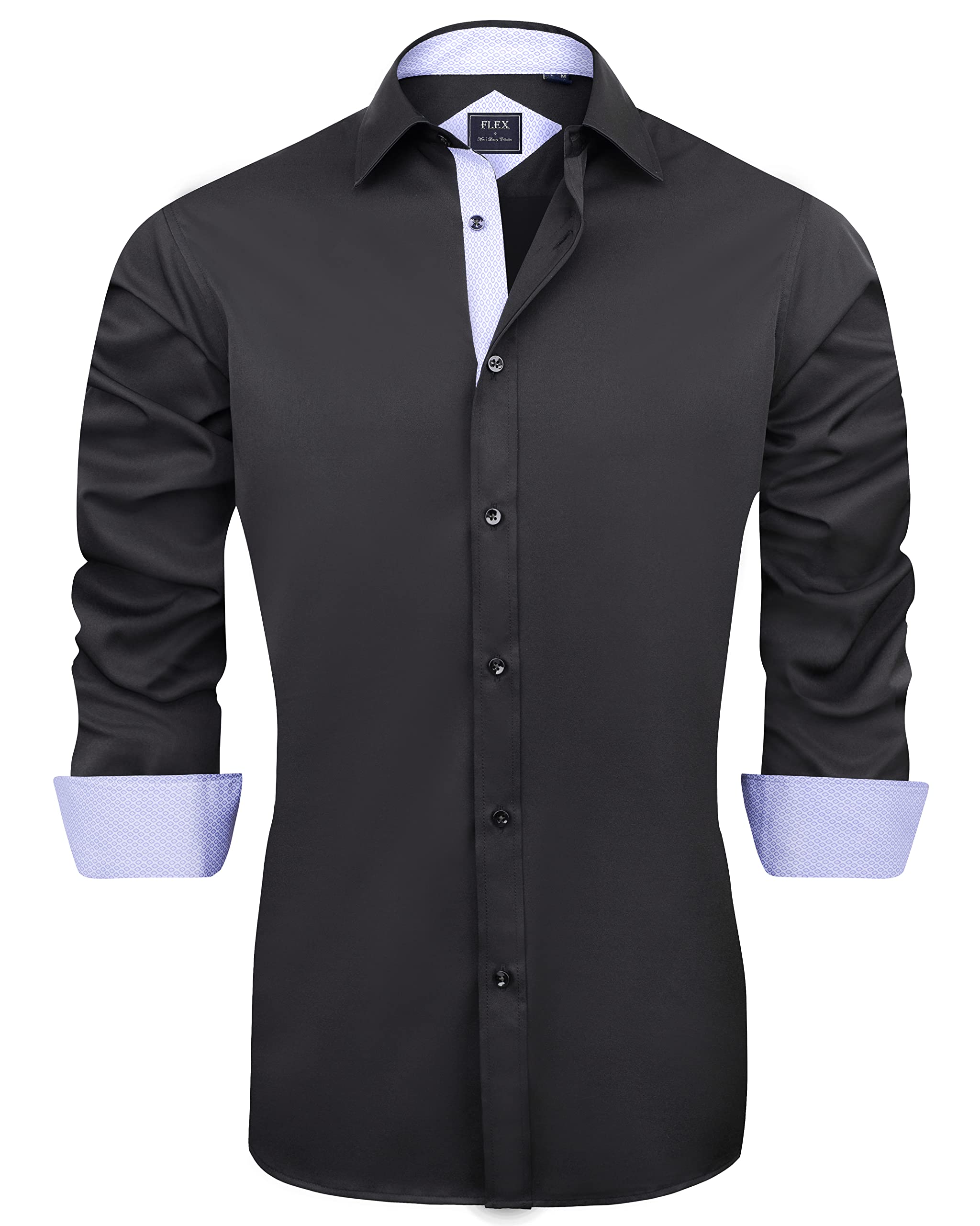 J.VER Pantalones de Pijama Button Down Shirt for Men