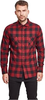 Urban Classics Bekleidung Checked Flanell