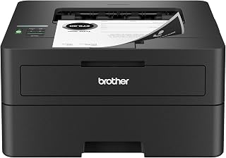 Brother HL-L2460DW Wireless Compact Monochrome Laser Printer with Duplex, Mobile Printing, Black & White Output | Includes Refresh Subscription Trial(1), Works with Alexa
