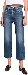 Levi's Womens Premium Ribcage Straight Ankle Jeans