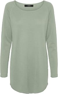 VERO MODA Vmnellie Glory LS Long Blouse Noos Women's Sweatshirt