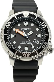 Citizen Men's Promaster Diver Solar Powered Watch with Rubber Strap