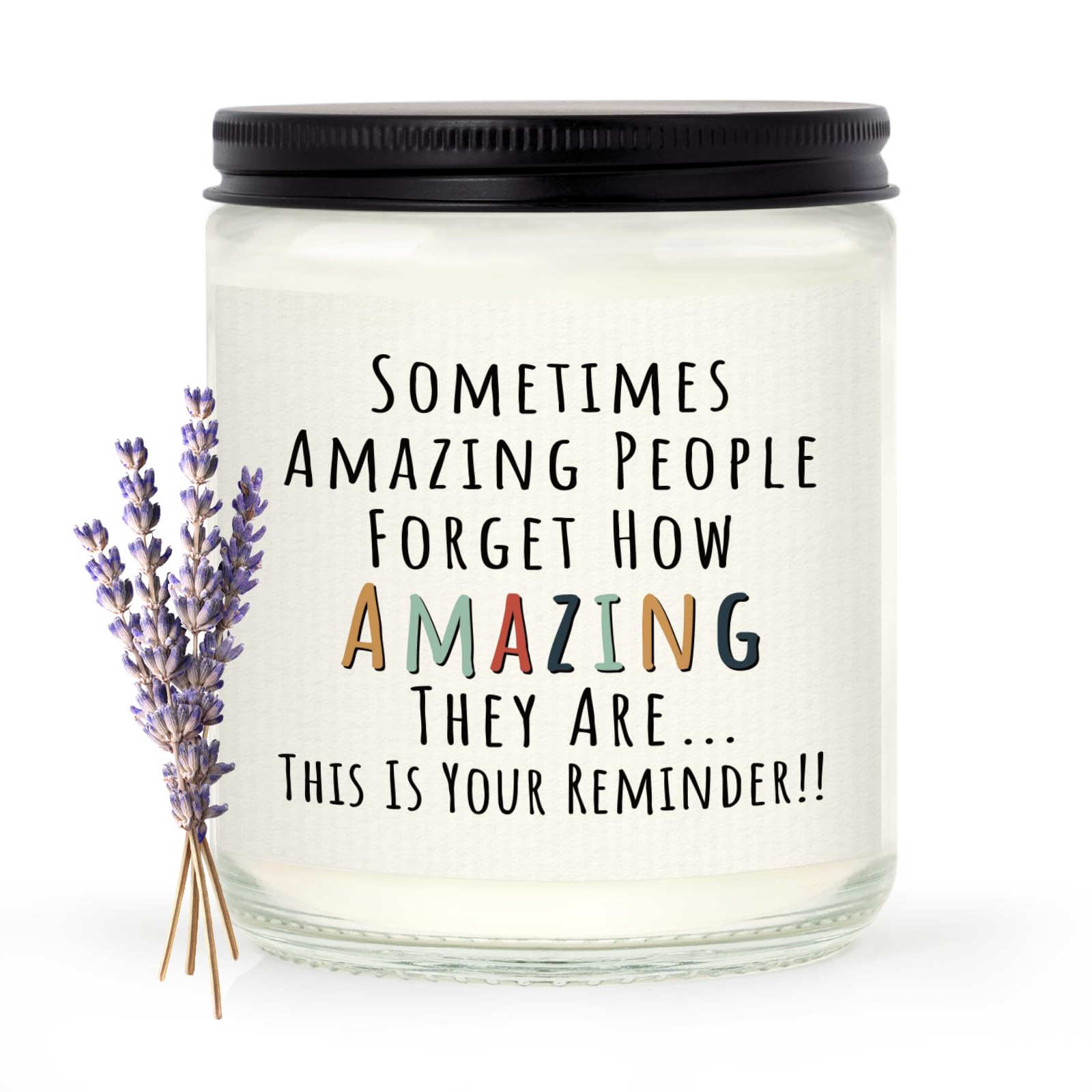 Craftique Gifts for Women, Birthday Gifts for Women- You're Amazing Candle | Chr