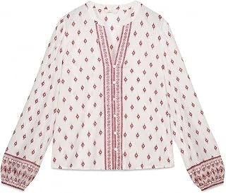 Springfield l/s printed blouse shirt women