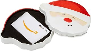 Amazon.co.uk Gift Card for Custom Amount in a Santa Smile Tin
