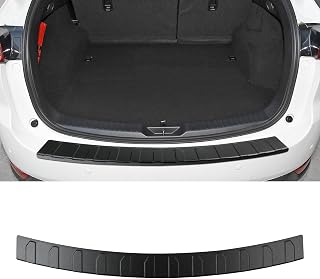 Hugeek Rear Bumper Protector for Mazda 2017-2025 CX5 CX-5 Car Accessories ABS Plastic Material Matte Black Resistant Trunk Door Entry Guards