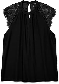 VERO MODA Sleeveless Top Lace