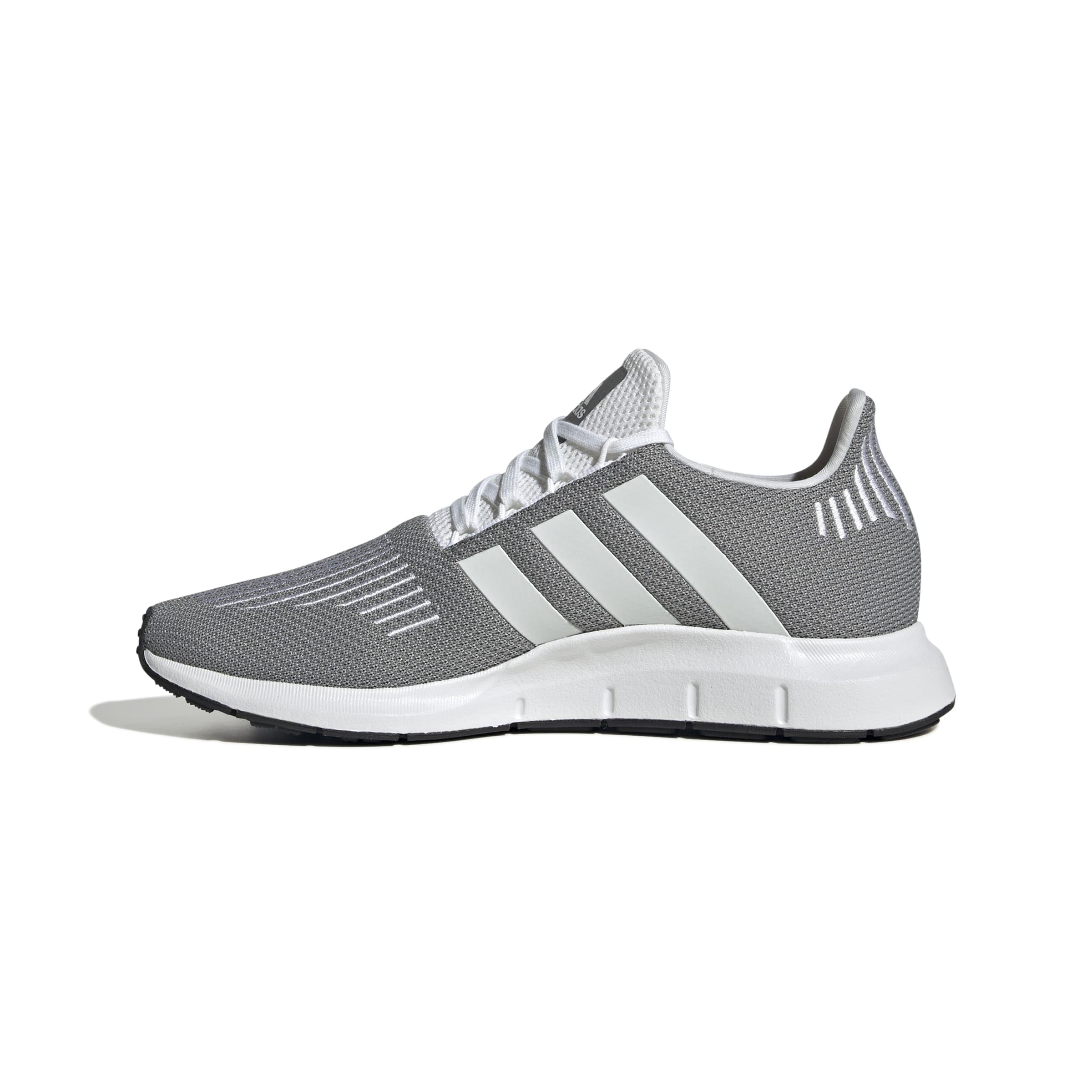 adidas Mens Swift Run 1.0 Lace Up Sneakers Shoes Casual - Beige, Grey/White/Blac