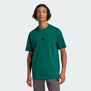 Adidas Men's Essentials Small Logo Single Jersey Tee