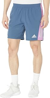 adidas Mens Own The Run Shorts Running Casual Bottoms Drawstring - Black