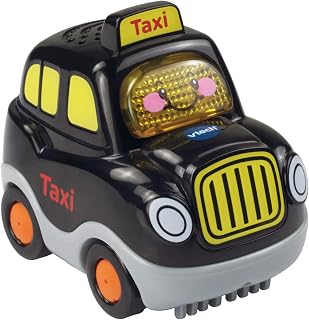 VTech Toot-Toot Drivers Taxi, English | Role-play taxi with phrases, sound effects and 3 sing-along songs for push-along adventures. Ages 1-5