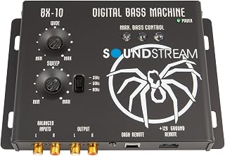 Soundstream BX-10 – Bass Enhancer Processor | Car Audio Bass Restoration Processor with Remote Control | Epicenter Alternative for Factory & Aftermarket Sound Systems | Subwoofer Bass Booster
