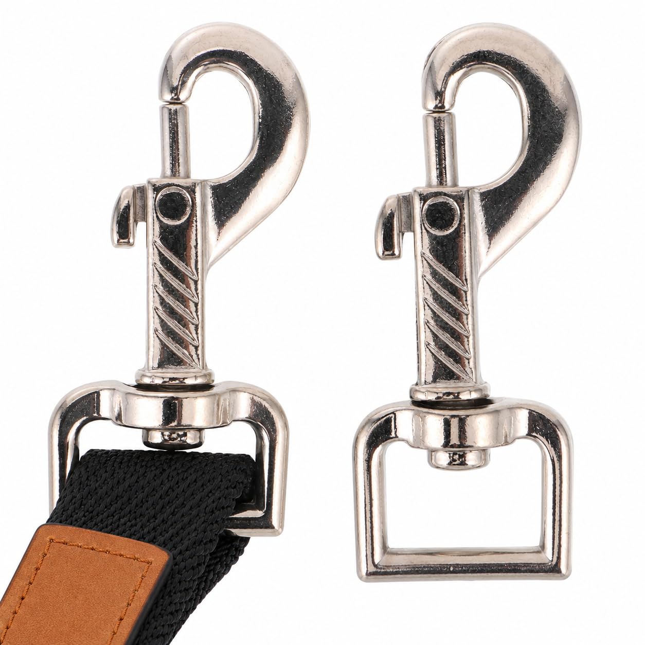 DIYEAH Horse Reins Hooks Equine Trigger Hooks Swivel Eye Halter Snap Clips for H