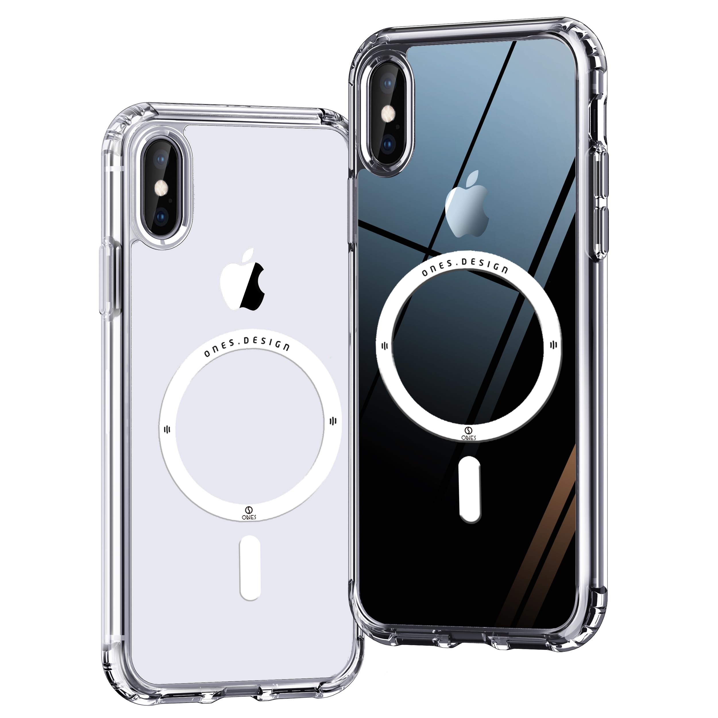 ONES iPhone X/XS Magnetic Case, Slim MagSafe Compatible with MagSafe Military Gr
