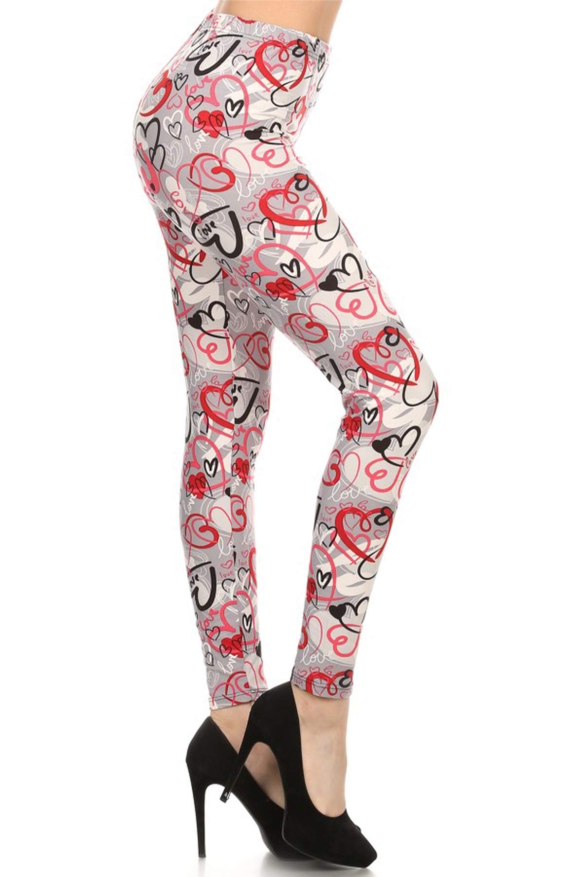 Leggings Depot High Waisted Camouflage & Multiple Print Leggings for Women - Reg