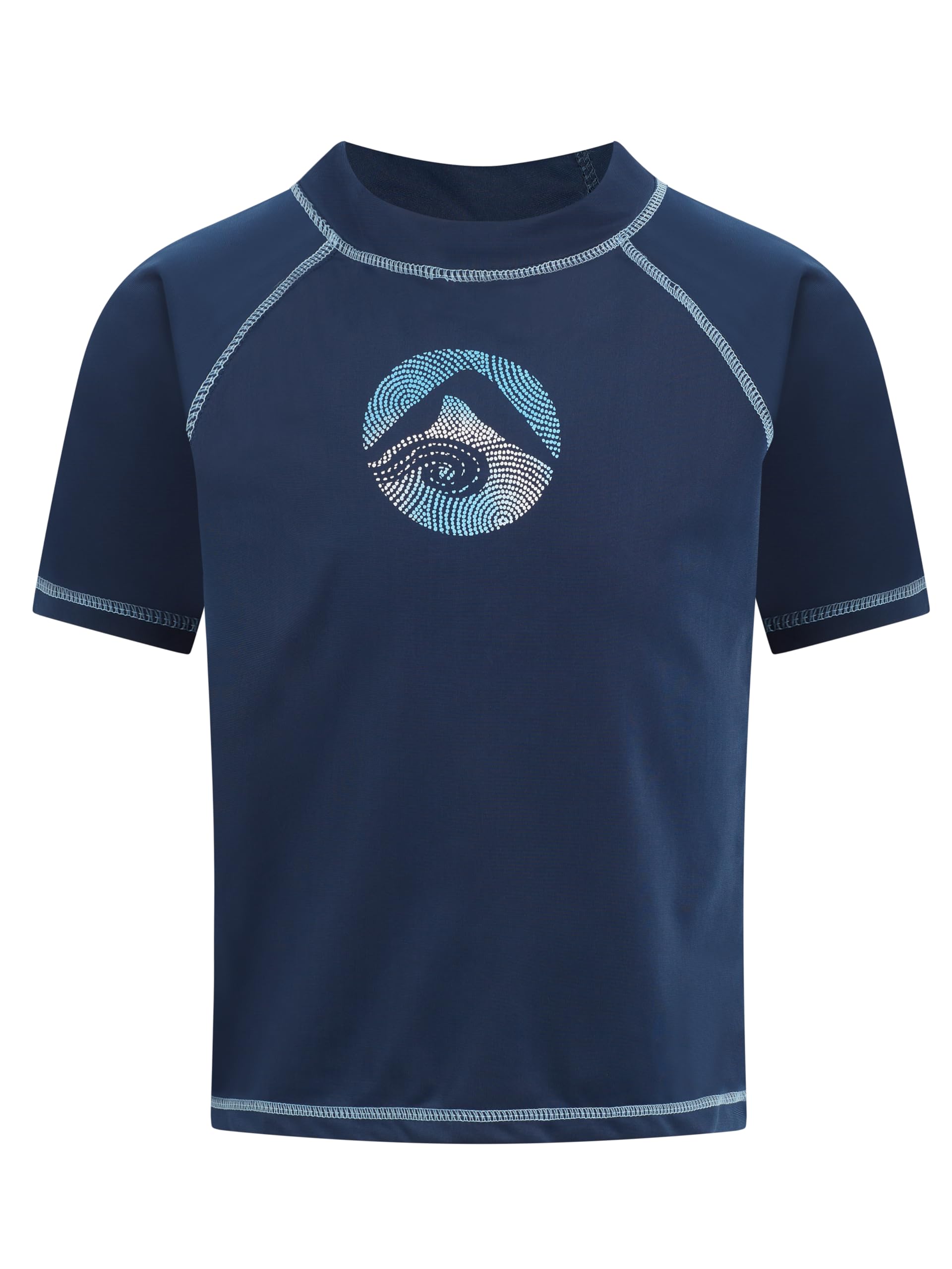 Kanu Surf Boys' Paradise UPF 50 Sun Protective Rashguard Swim Shirt