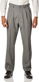 Haggar Men's Classic Fit Cool 18 Pro Pleated Golf Pant