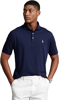 Polo Ralph Lauren Soft-Touch Classic Fit Polo Shirt (French Navy, XL), french navy, XL