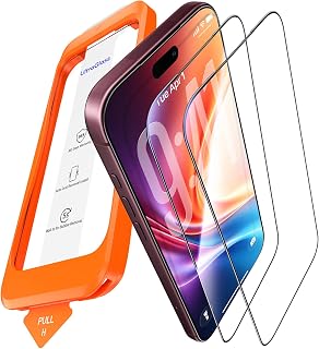 UltraGlass TOP 9H+ Armor for iPhone 18 Pro Max Screen Protector Glass 6.9'' | NO.1 Military Grade Shatterproof, Screen Protector for 18 Pro Max Tempered Glass, Sapphire Reinforced, One-Pull Tray, 2 Pack