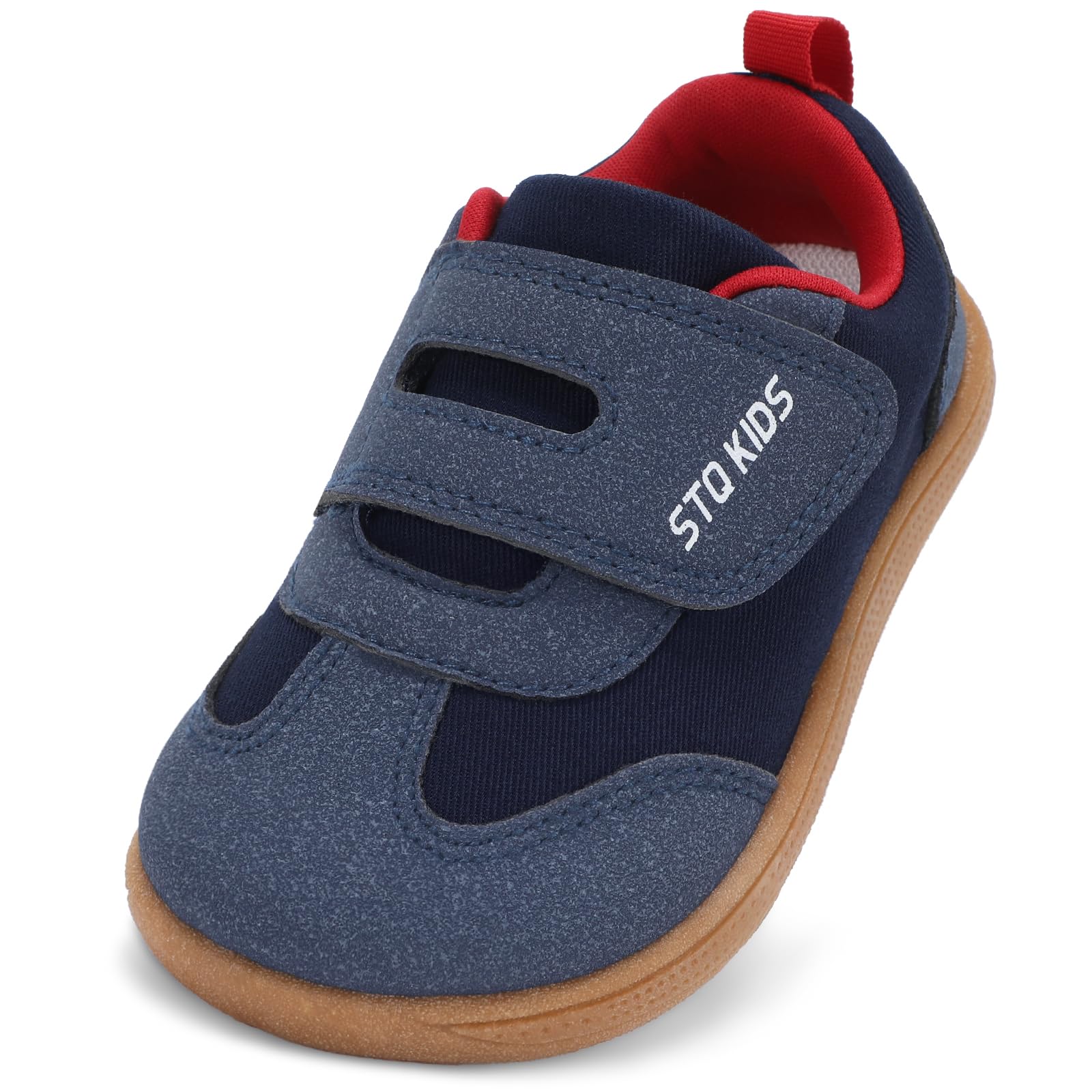 STQ KIDS Toddler Wide Toe Box Shoes Boys Girls Barefoot Sneakers