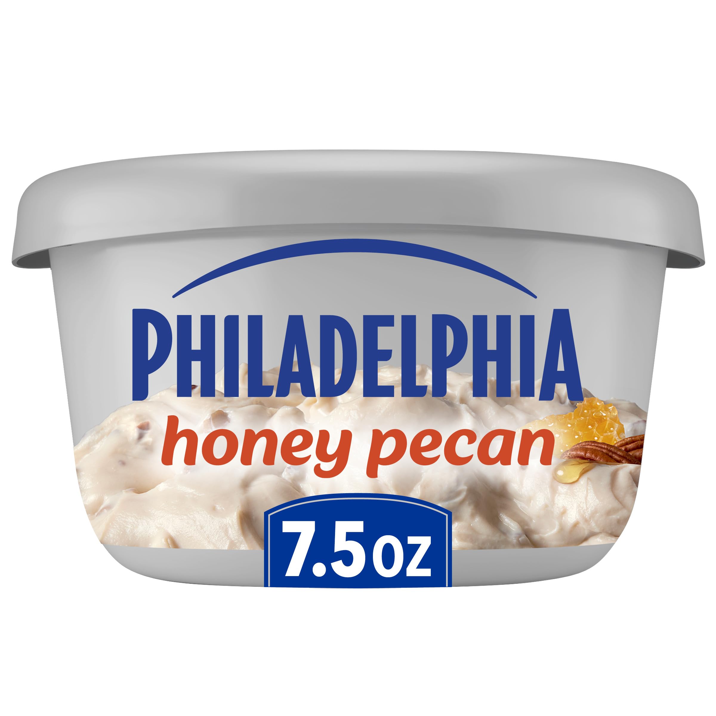 Philadelphia Flavored Cream Cheese Spread, Honey Pecan, 7.5 oz | for Easy Dinner