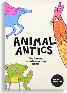 Animal Antics – The Game That Gets Kids Roaring, Clucking & Rolling with Laughter | Card Game for Kids Age 5+ | Family Fun | Travel Game | Party Game | Great Gift Idea