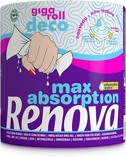 Renova 6 x 600 g rolls of kitchen paper 3600 g