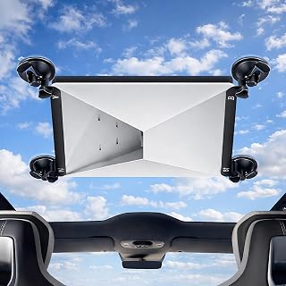 Starlink Mini Mount - Suction Cup for Car Sunroofs or Windows | Starlink Mini Accessories Secure Strong Suction Mounting Kit with Strong Grip for RVs, Boats and Road Trips,Black
