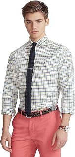 Polo Ralph Lauren Classic Fit Long Sleeve Garment Dyed Oxford Shirt Men's Classic Fit Long Sleeve Dyed Oxford Shirt (Pack of 1)