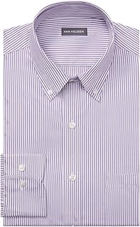 Van Heusen Men's Dress Shirt Regular Fit Pinpoint Stripe