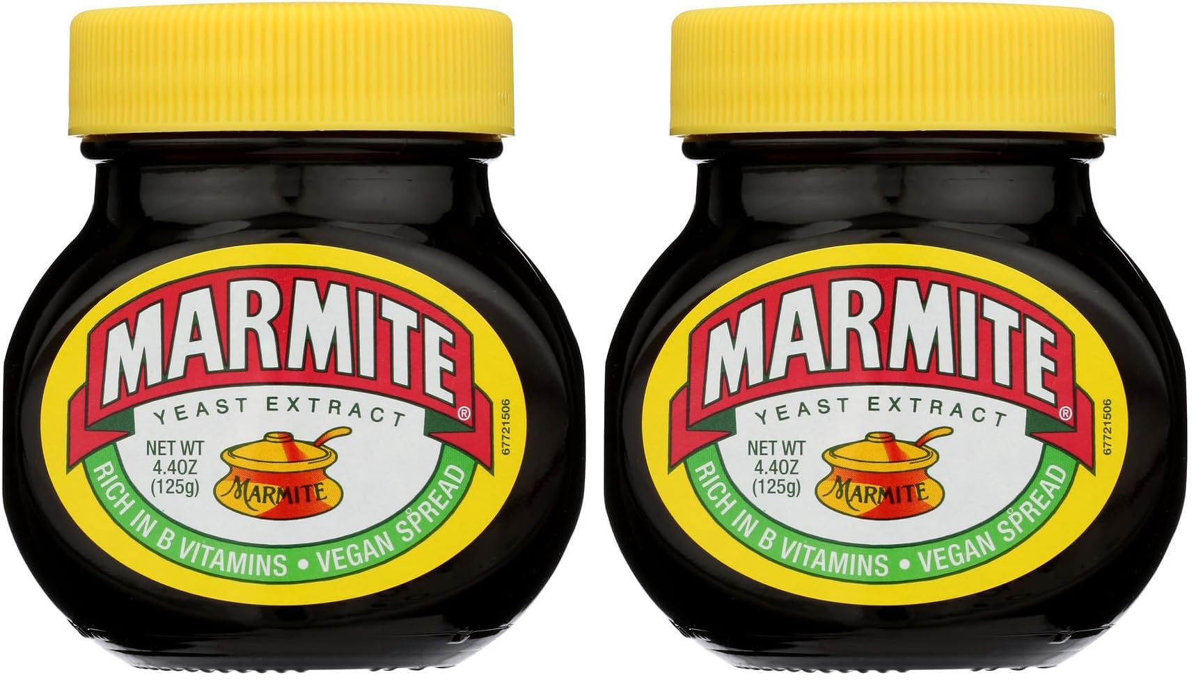 Marmite Yeast Extract - 125 Gram (Pack of 2)