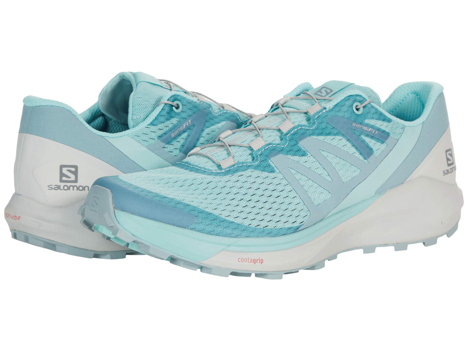 SALOMON Sense Ride Damen Trail-Laufschuhe, Dämpfung und Reaktivität, Vielseitige