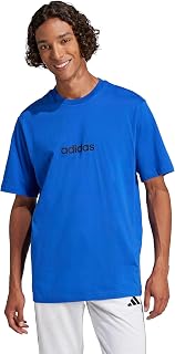 adidas Men's Essential Linear Single Jersey T-Shirt