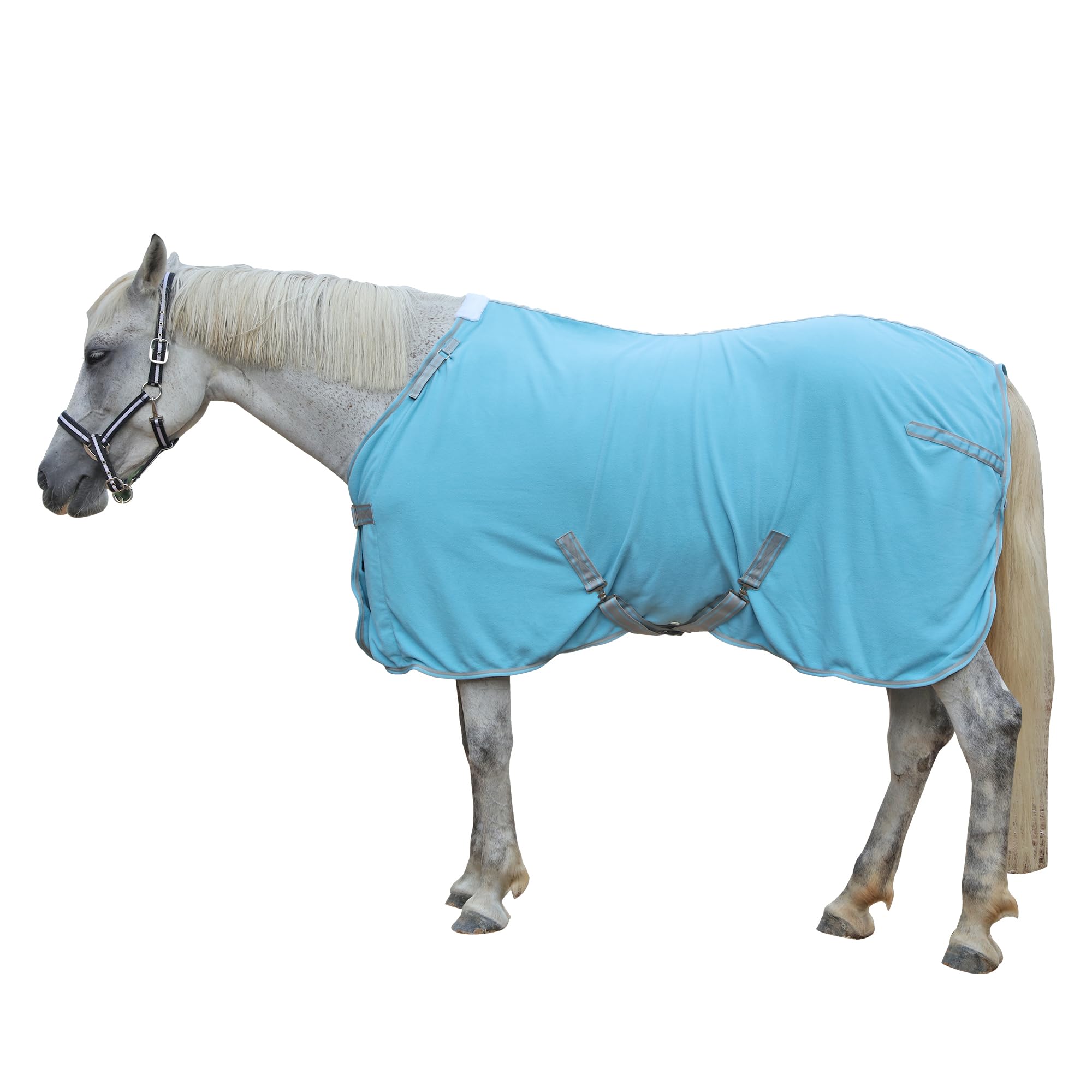 Gallopoff Horse Fleece Cooler Blanket, Moisture Wicking Post-Workout Drying | 30